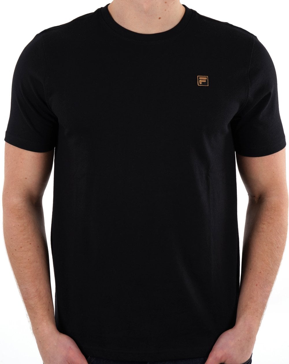 Fila Gold Gully T-Shirt Schwarz