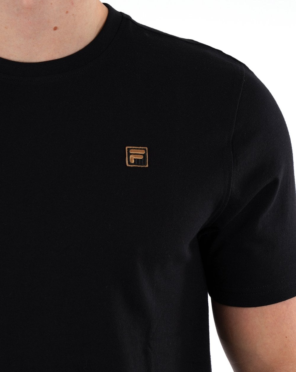 Fila Gold Gully T-Shirt Schwarz