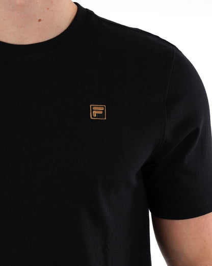 Fila Gold Gully T-Shirt Schwarz