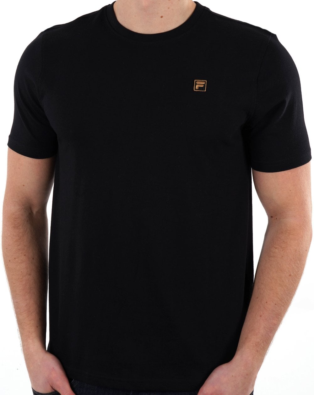 Fila Gold Gully T-Shirt Schwarz