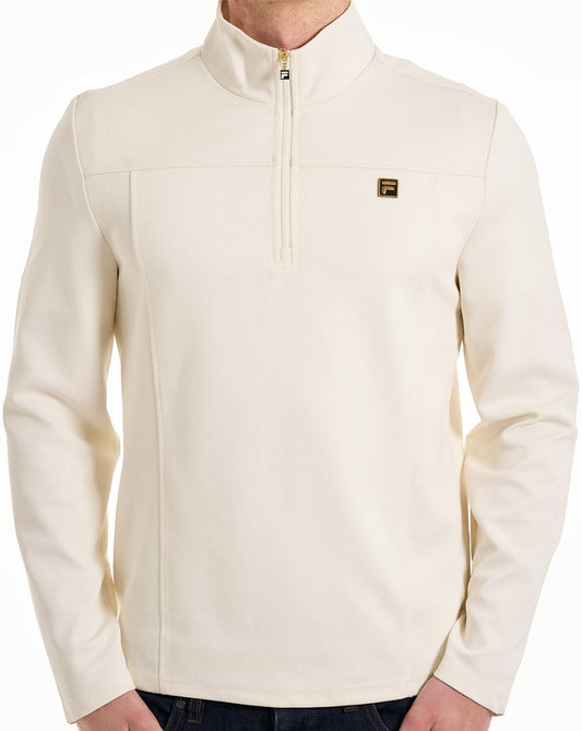 Fila Gold Fila Gold Hogan 1/4 Zip Top Kokosmilch