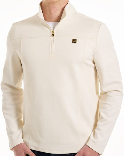 Fila Gold Hogan 1/4 Zip Top Kokosmilch
