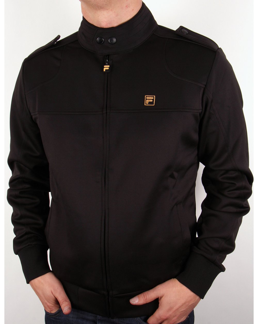 Fila Gold Indianapolis Track Top Black