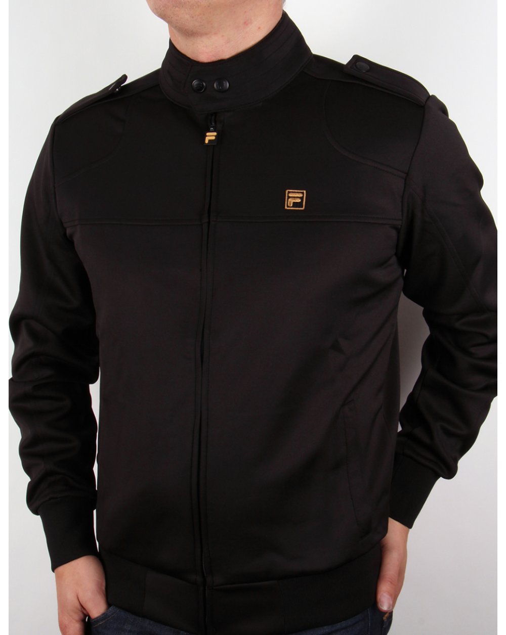 Fila Gold Indianapolis Track Top Black