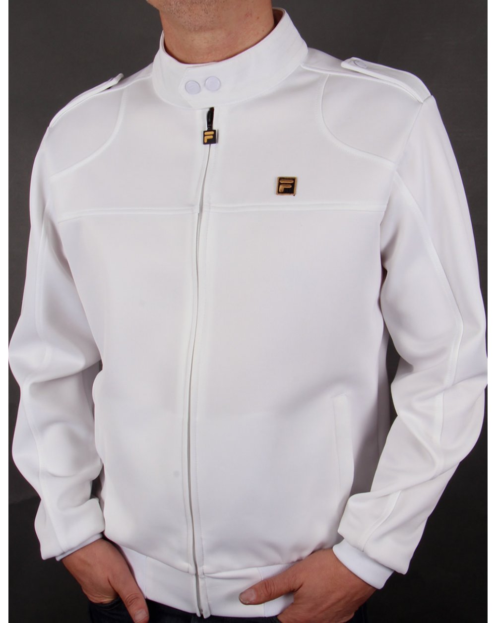 Fila Gold Indianapolis Trainingsjacke Weiß