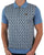 Fila Gold Jacquard Polo Denim Blue