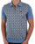 Fila Gold Jacquard Polo Denim Blue