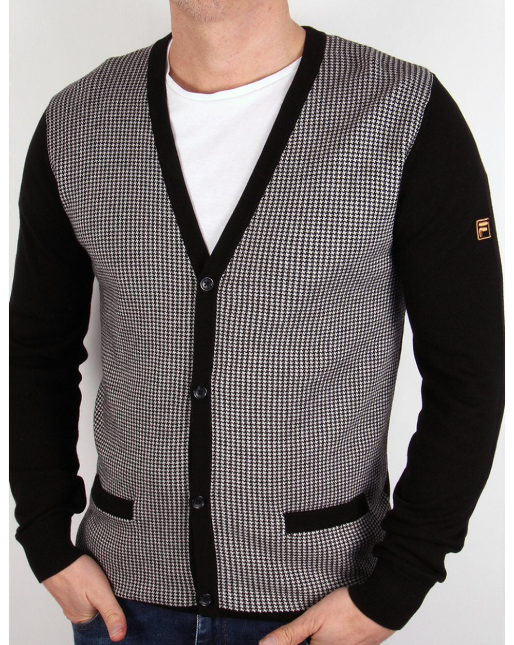 Fila Gold Mando Cardigan Black - LAST SIZES