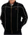 Fila Gold Piped Velour Track Top Black