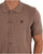 Fila Gold Pointelle Knit Shirt Mocha