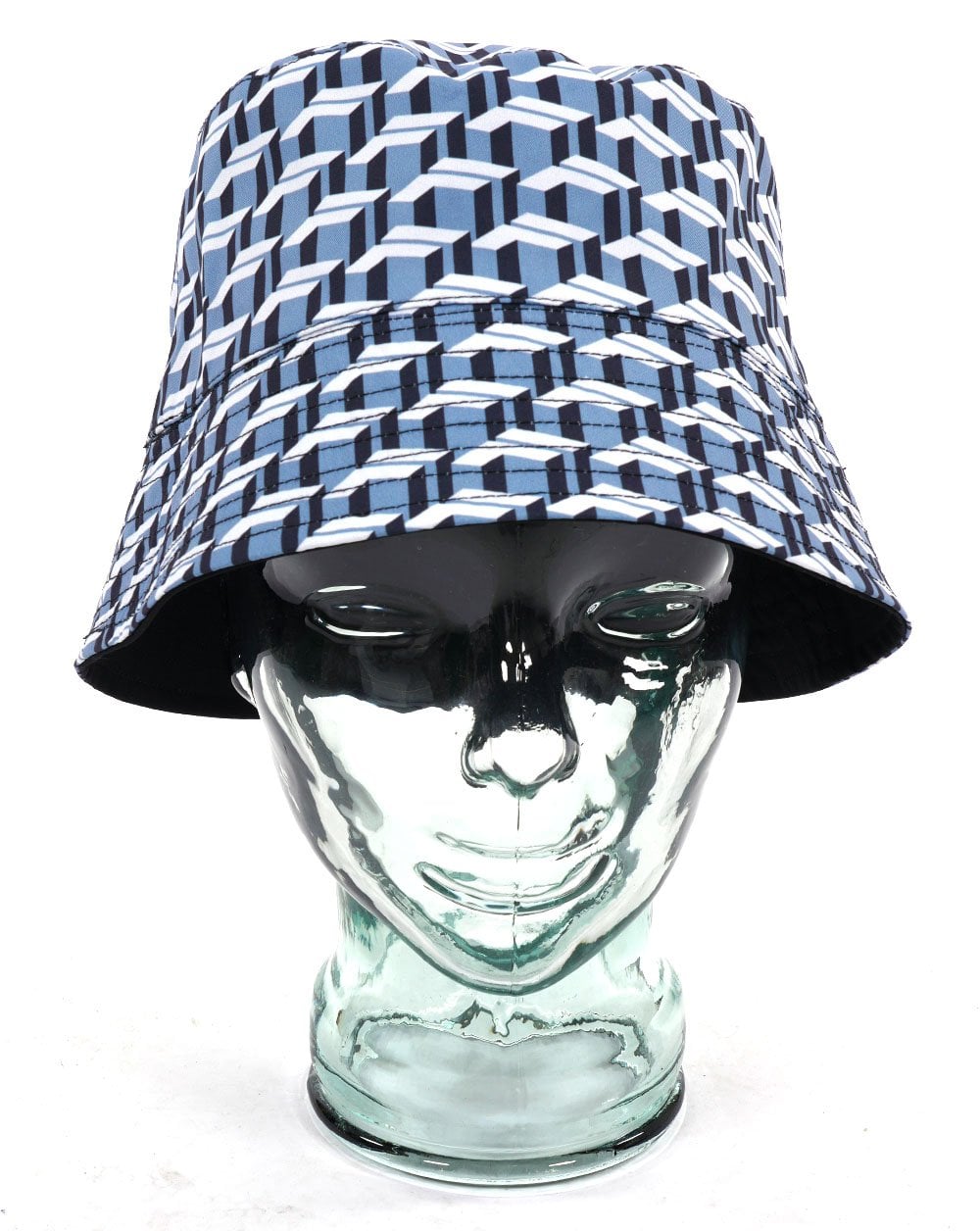 Fila Gold Reversible Hoax Bucket Hat Schwarz/Blau