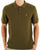 Fila Gold Sander Knit Polo Dark Olive