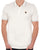 Fila Gold Tipped Polo Shirt Off White