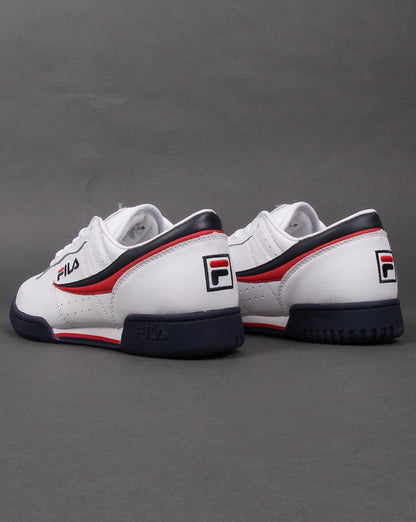 Fila Heritage Original Fitness-Sneaker Weiß/Marineblau/Rot