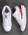Fila Heritage T-1 Mid Trainers White/Navy/Red
