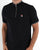 Fila Vintage 1/4 Zip Polo Black/Grey