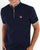 Fila Vintage 1/4 Zip Polo Navy