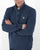 Fila Vintage 1/4 Zip Sweat Blue