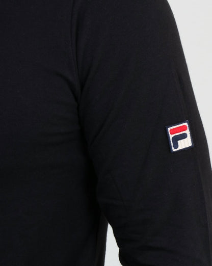 Fila Vintage 20th Rollkragen Schwarz