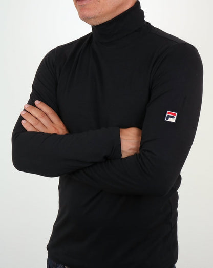 Fila Vintage 20th Rollkragen Schwarz