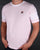 Fila Vintage 4 Stripe Ringer T-shirt Pink/White