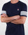 Fila Vintage 4 Stripe T-shirt Navy