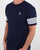 Fila Vintage 4 Stripe T-shirt Navy