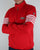 Fila Vintage 5 Stripe Track Top Red