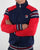 Fila Vintage Advantage Track Top Navy/Pale Lilac/White