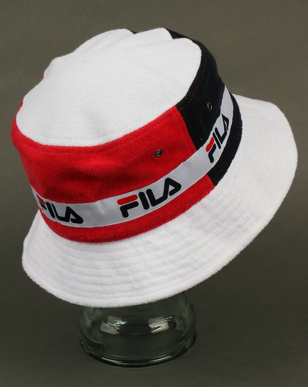 Fila Vintage Alis Bucket Hat Marineblau