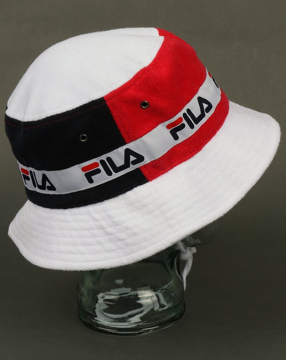 Fila Vintage Alis Bucket Hat Navy