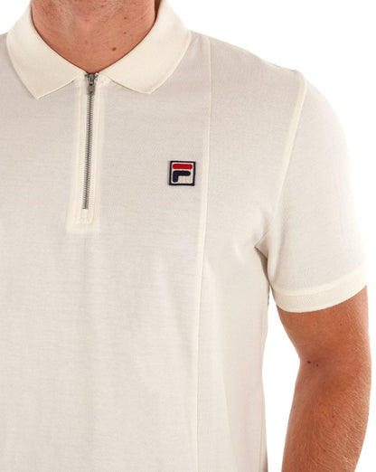 Fila Vintage Anton Poloshirt Gardenia