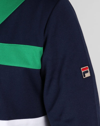 Fila Vintage Azzaro Trainingsjacke Kelly Green/Marineblau