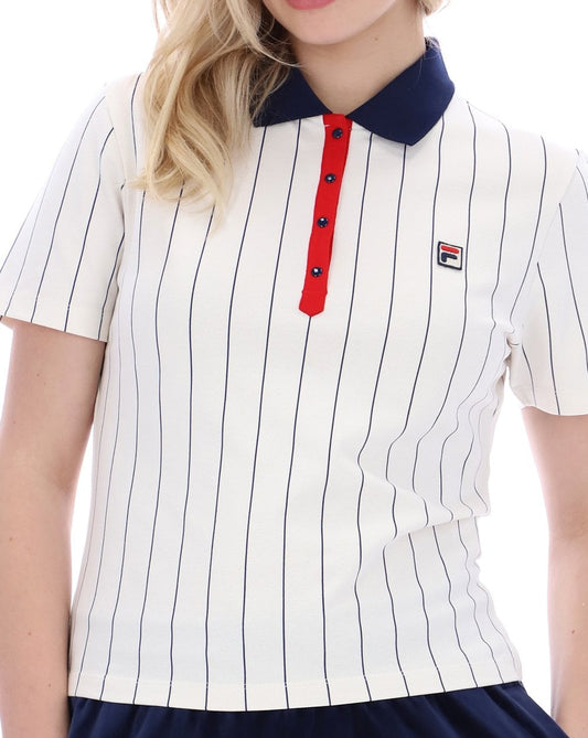 Fila Women Fila Vintage Bai Poloshirt Gardenia
