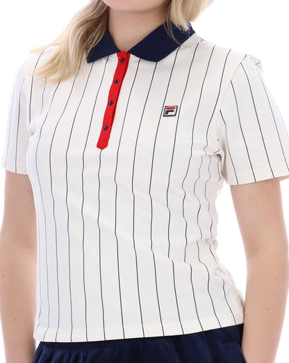 Fila Vintage Bai Poloshirt Gardenia