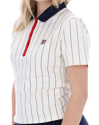 Fila Vintage Bai Poloshirt Gardenia