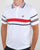 Fila Vintage Bailer Polo Shirt White/Navy/Red