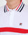 Fila Vintage Bailer Polo Shirt White/Navy/Red