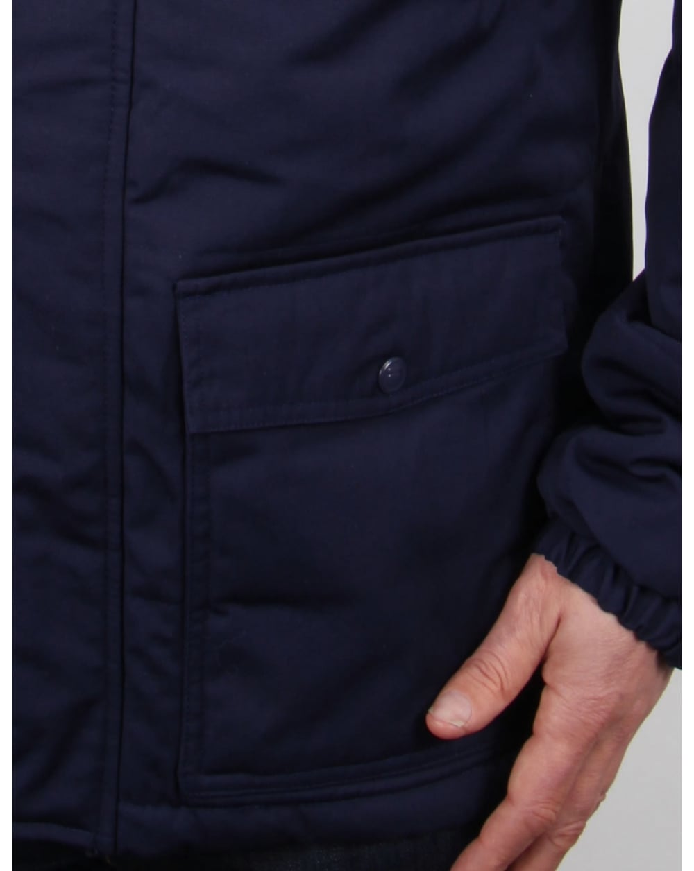 Fila Vintage Baresi Padded Jacket Navy