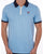 Fila Vintage BB1 Polo Shirt Sky Blue/Navy
