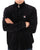 Fila Vintage Black Velour Track Top