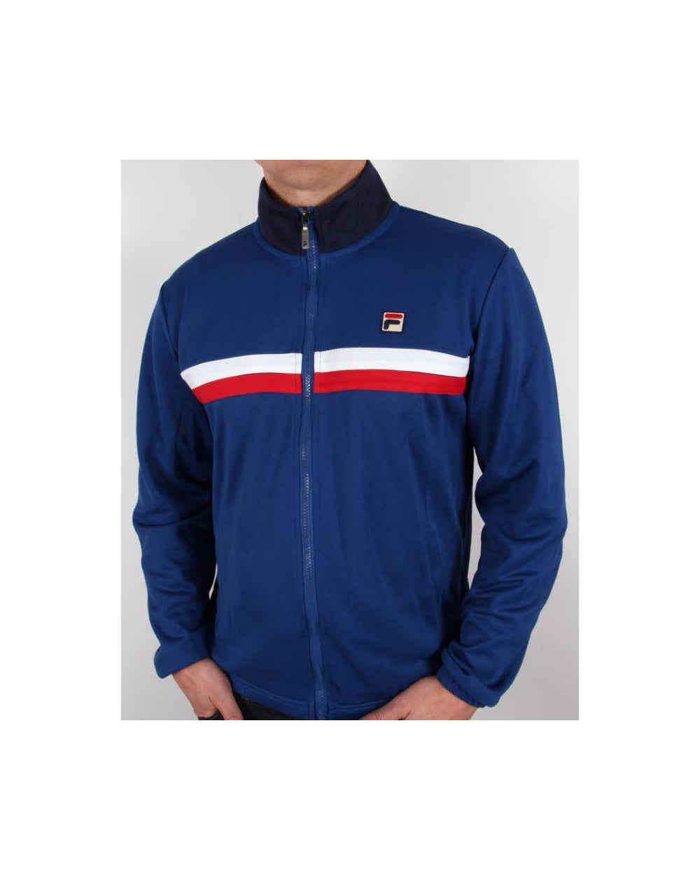 Fila Vintage Bowbreaker 2 Track Top Italia Blue/Red/White