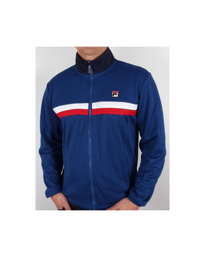 Fila Vintage Bowbreaker 2 Track Top Italia Blau/Rot/Weiß 