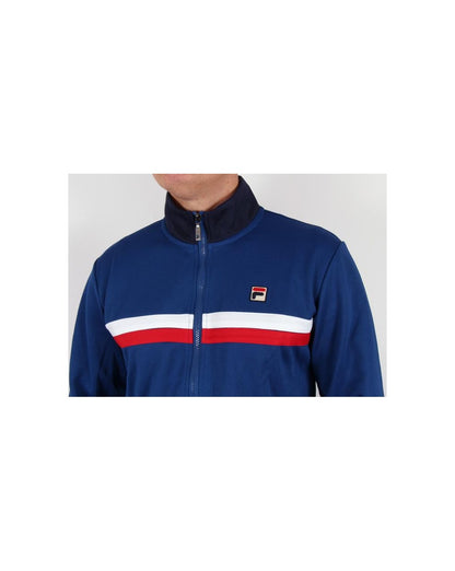 Fila Vintage Bowbreaker 2 Track Top Italia Blau/Rot/Weiß 