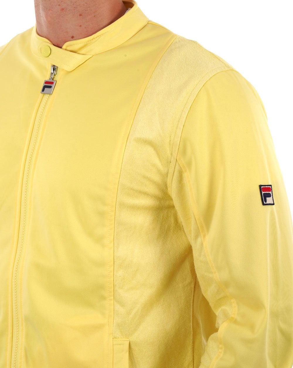 Fila Vintage Boxer Track Top Yellow