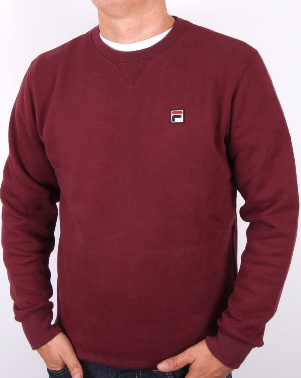 Fila Vintage Brixen Sweatshirt Burgund