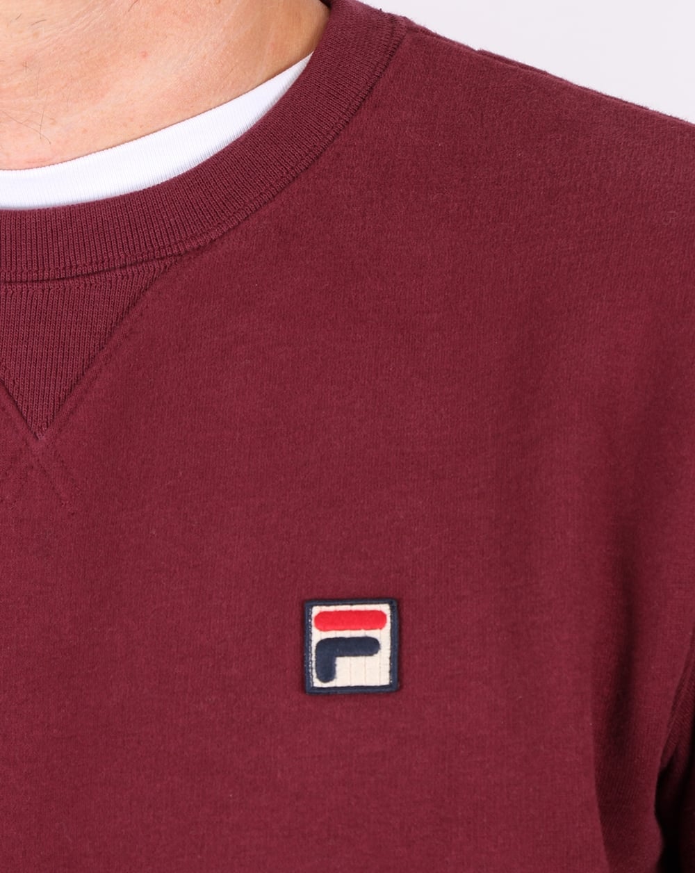 Fila Vintage Brixen Sweatshirt Burgund