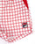 Fila Vintage Brookes Windowpane Shorts Gardenia/Red