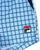 Fila Vintage Brookes Windowpane Shorts Sky Blue/Navy