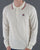 Fila Vintage Cable Knit Polo Off White